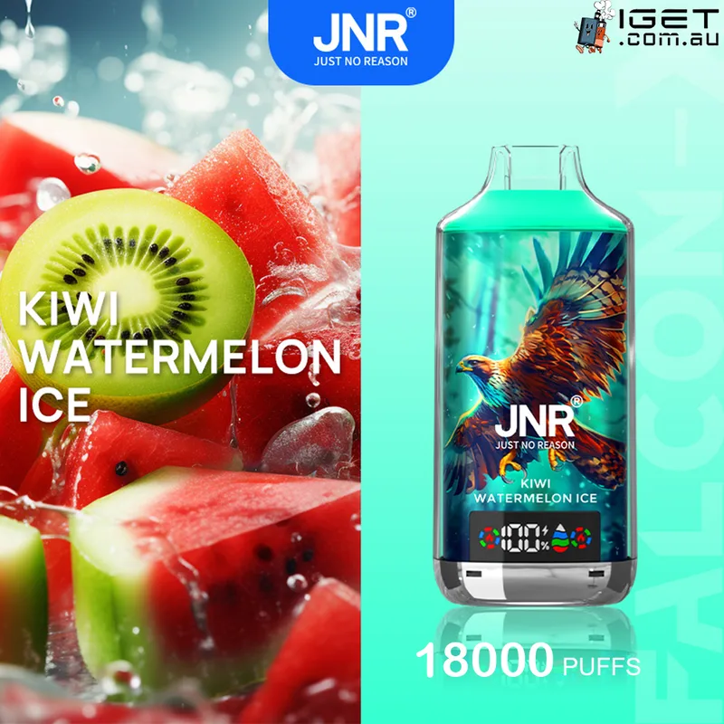 JNR Falcon -X Kiwi Watermelon Ice – 18000 Puffs