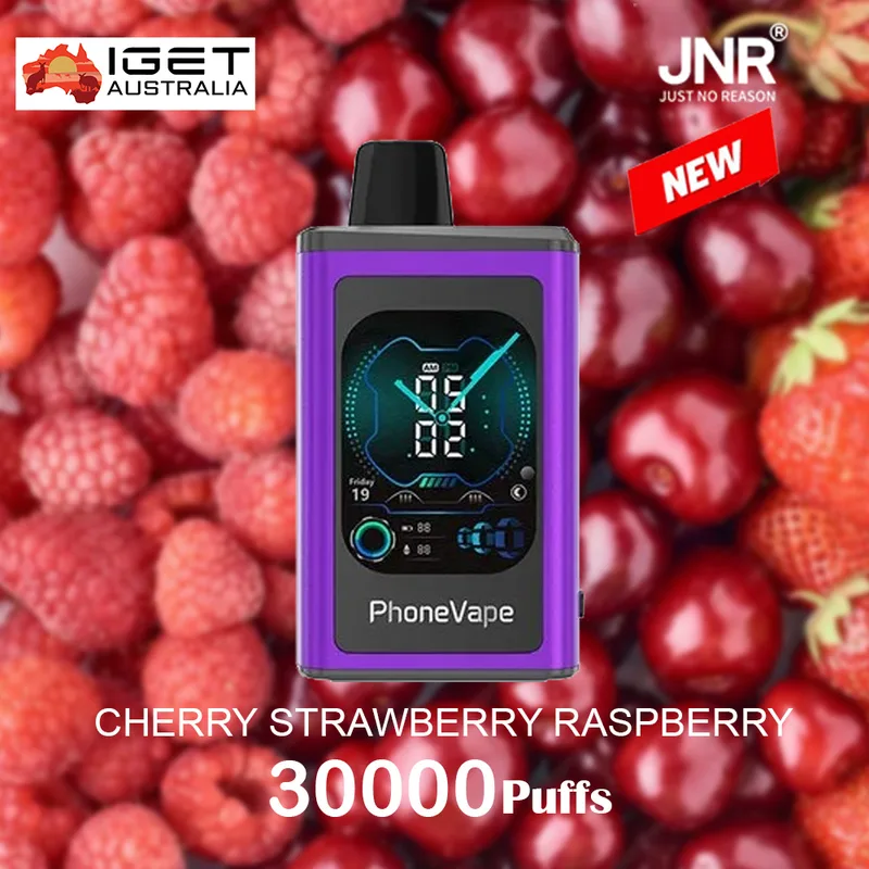 JNR Phonevape Cherry Strawberry Raspberry – 30000 Puffs