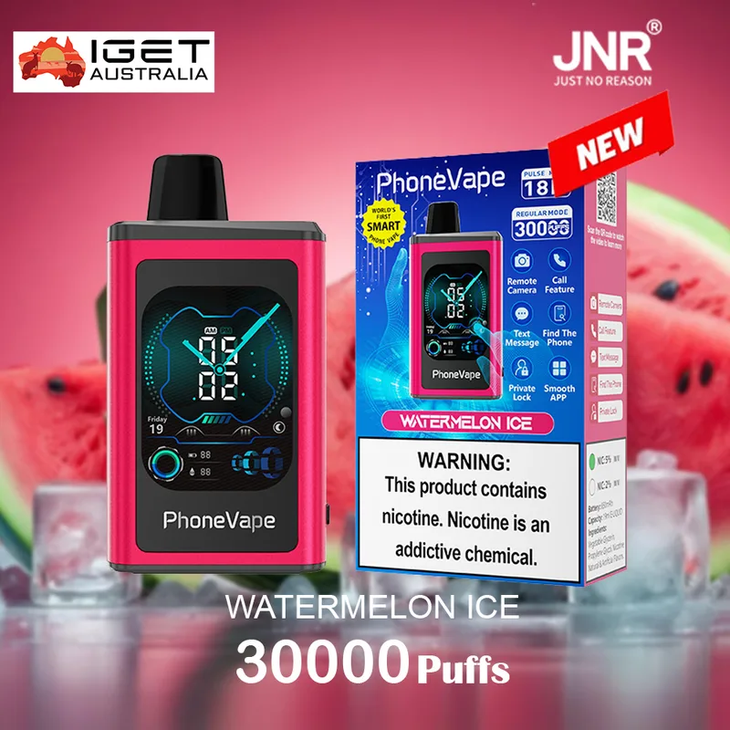 JNR Phonevape Watermelon Ice – 30000 Puffs