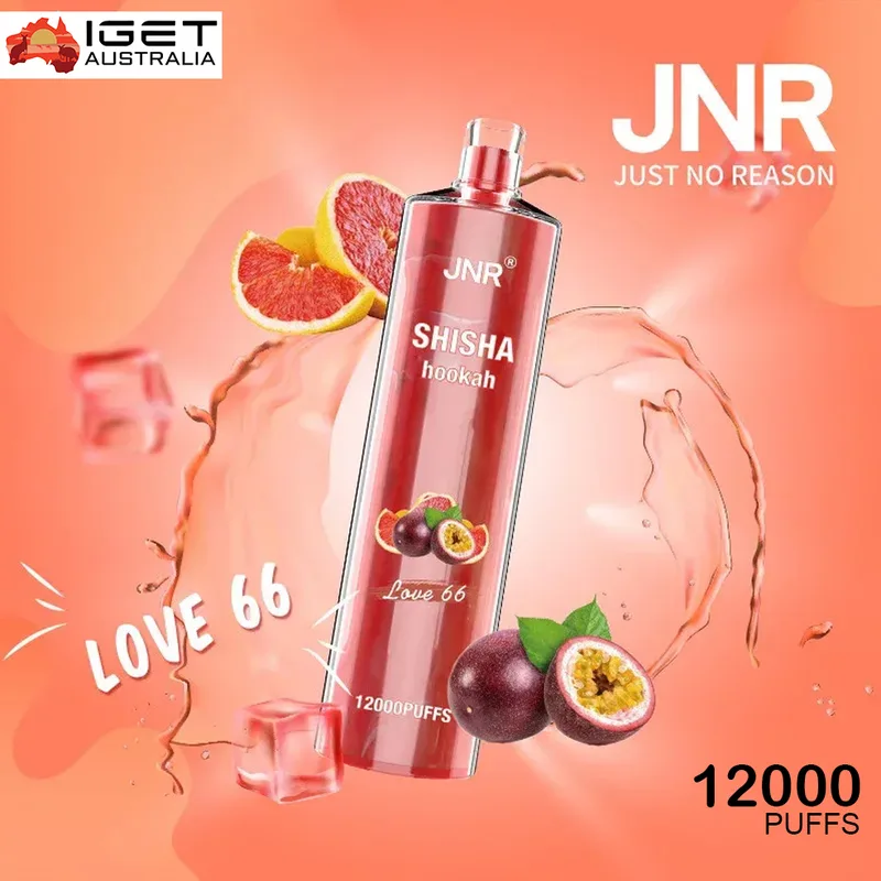 JNR Shisha Hookah – Love 66 – 12000 Puffs