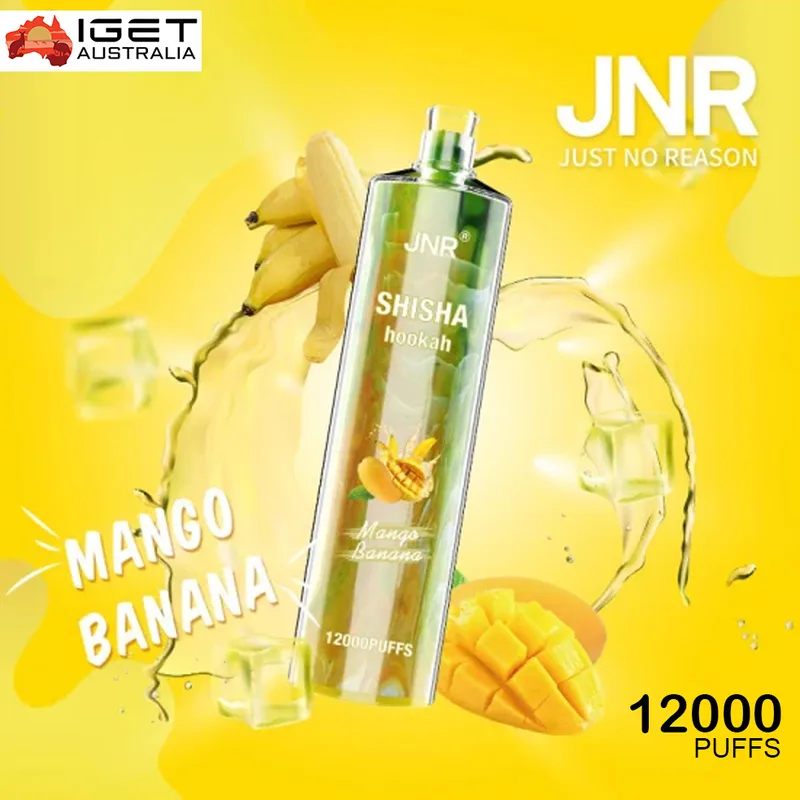 JNR Shisha Hookah – Mango Banana – 12000 Puffs