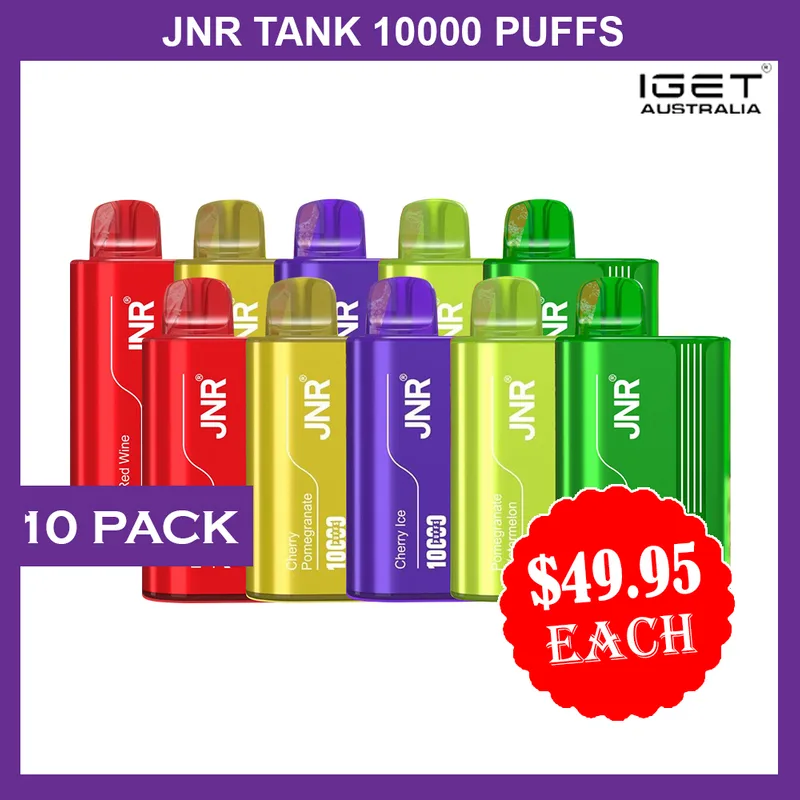 JNR Tank – 10000 Puffs – 10 Pack