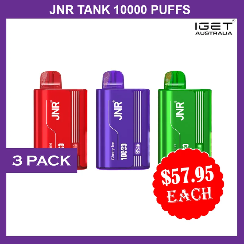 JNR Tank – 10000 Puffs – 3 Pack