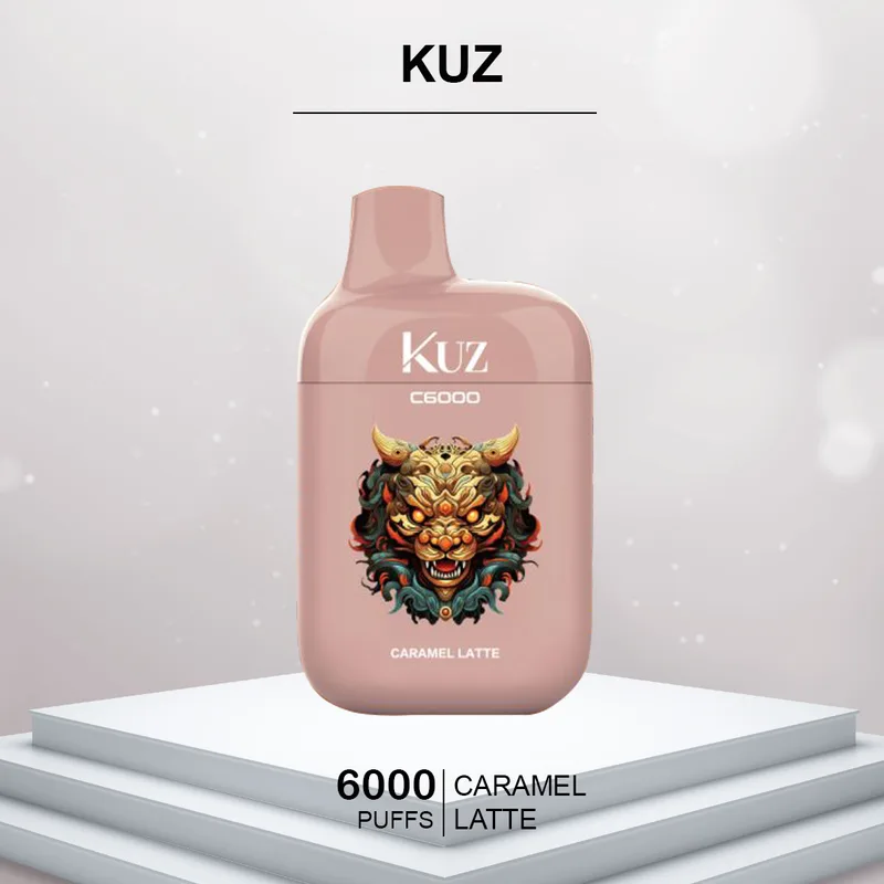Kuz Caramel Latte – 6000 Puffs