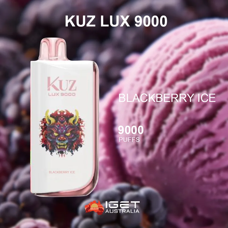 Kuz Lux Blackberry Ice – 9000 Puffs