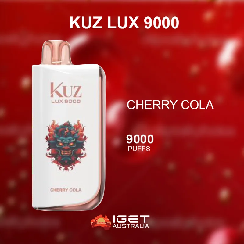 Kuz Lux Cherry Cola – 9000 Puffs