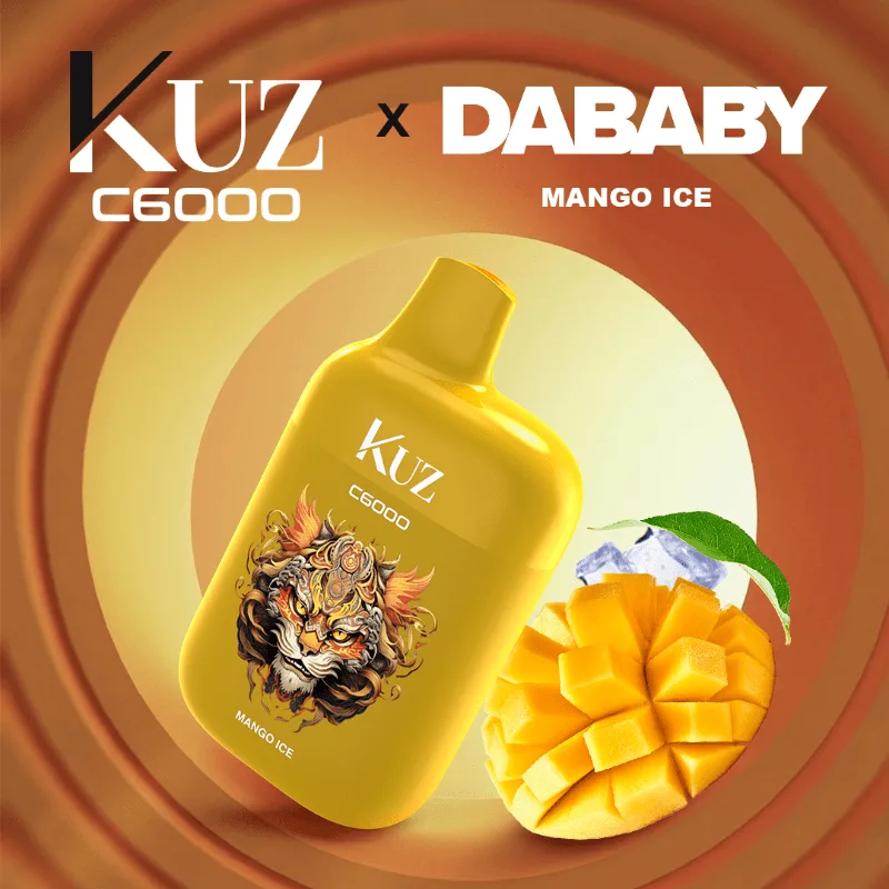 Kuz Mango Ice – 6000 Puffs