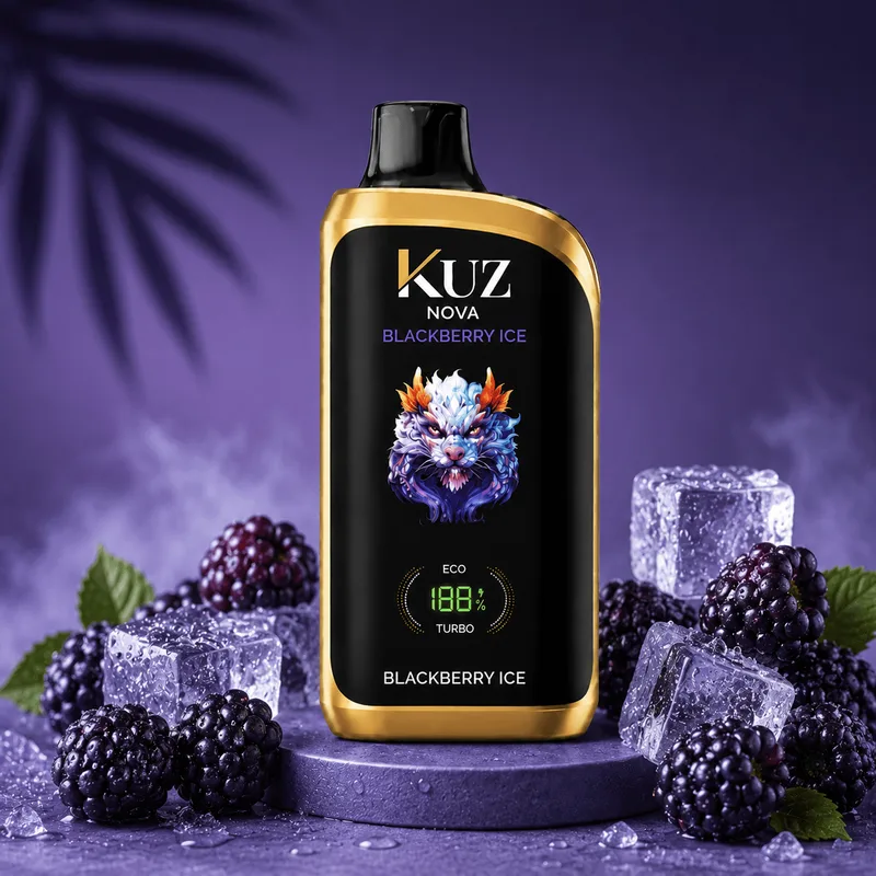 Kuz Nova Blackberry Ice – 16000 Puffs