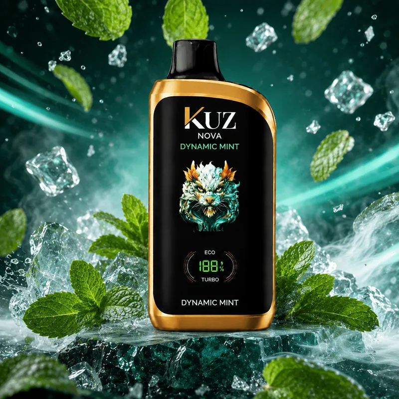 Kuz Nova Dynamic Mint – 16000 Puffs