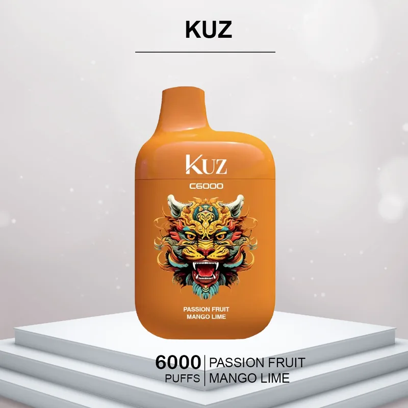 Kuz Passion Fruit Mango Lime – 6000 Puffs