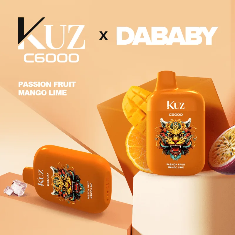 Kuz Passionfruit Mango Lime – 6000 Puffs