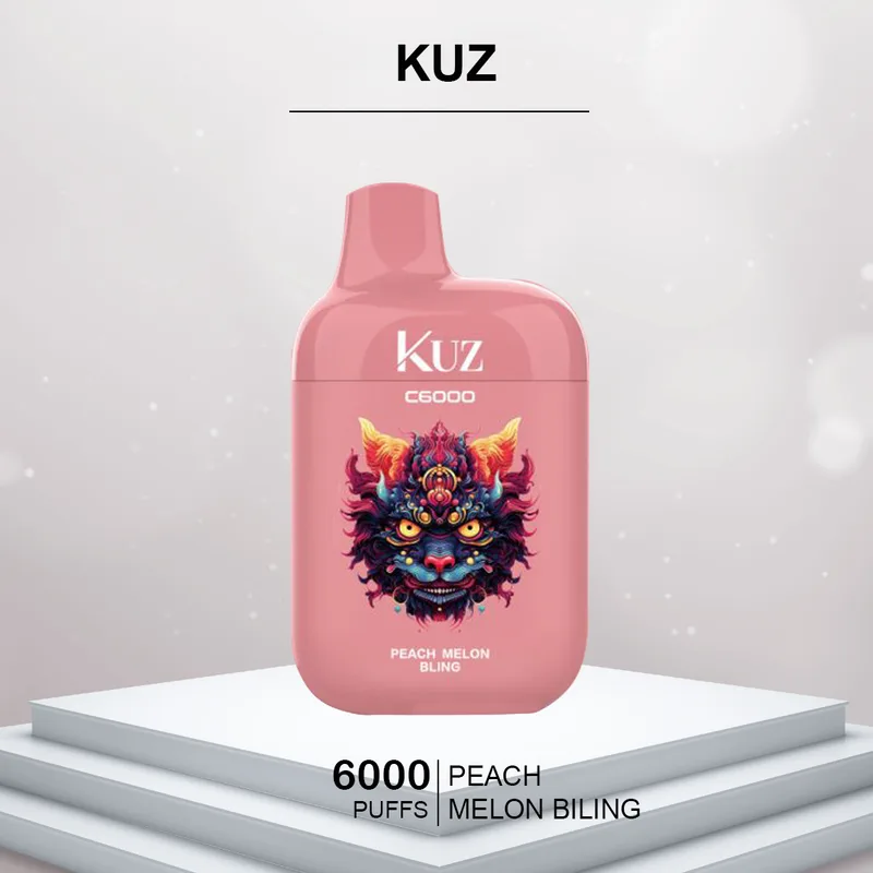 Kuz Peach Melon Bling – 6000 Puffs