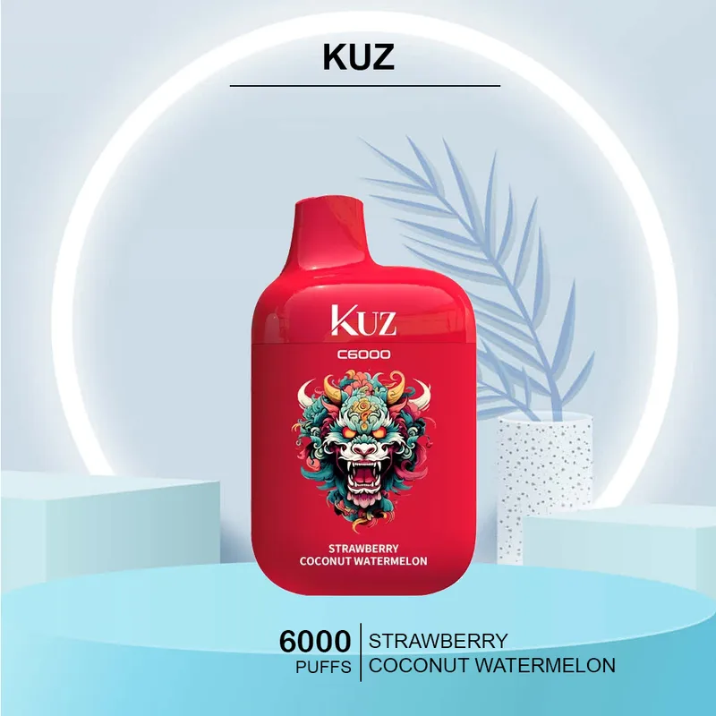 Kuz Strawberry Coconut Watermelon – 6000 Puffs