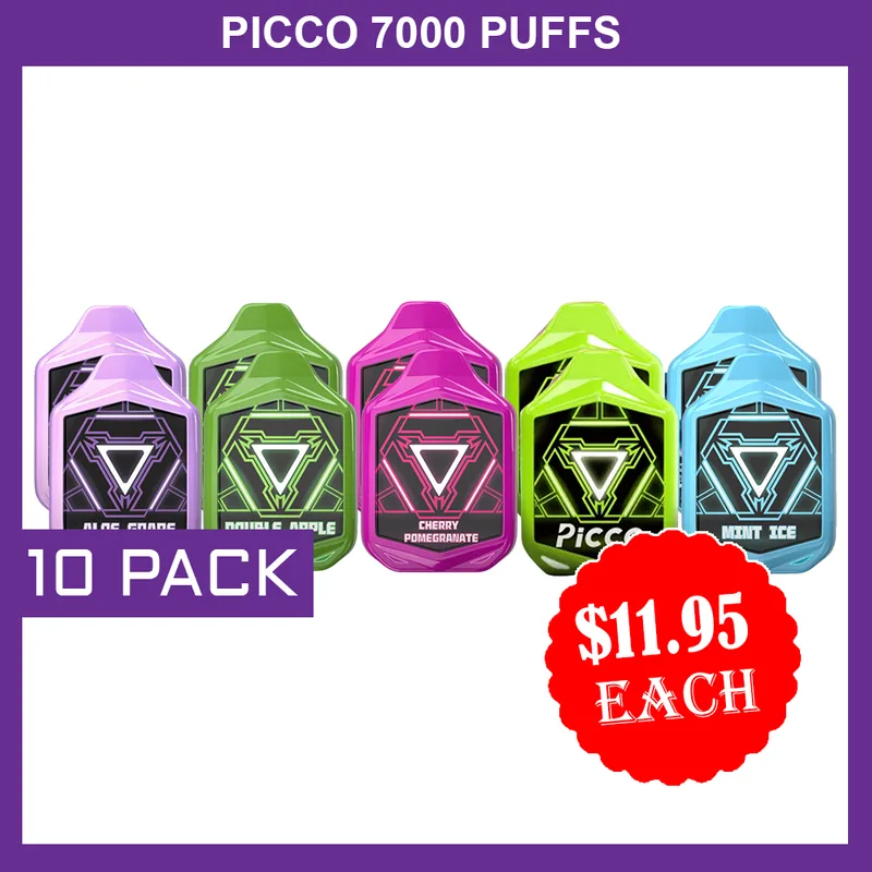 Picco 7000 Puffs – 10 Pack