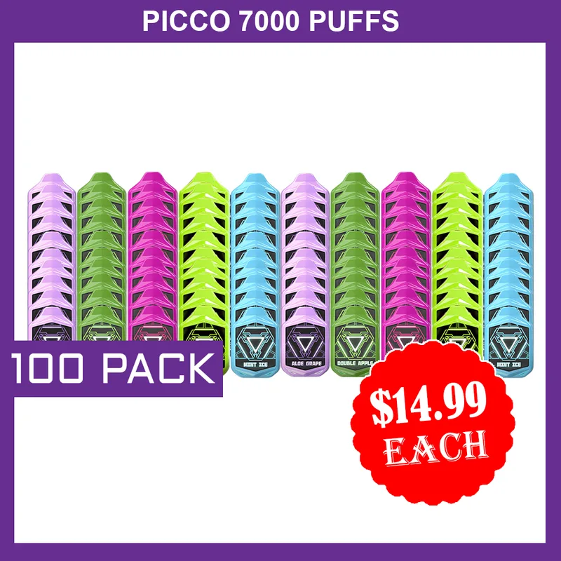 Picco 7000 Puffs – 100 Pack