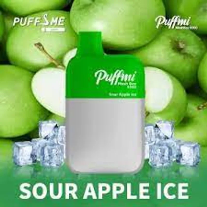 Puffmi Sour Apple Ice – 5000 Puffs