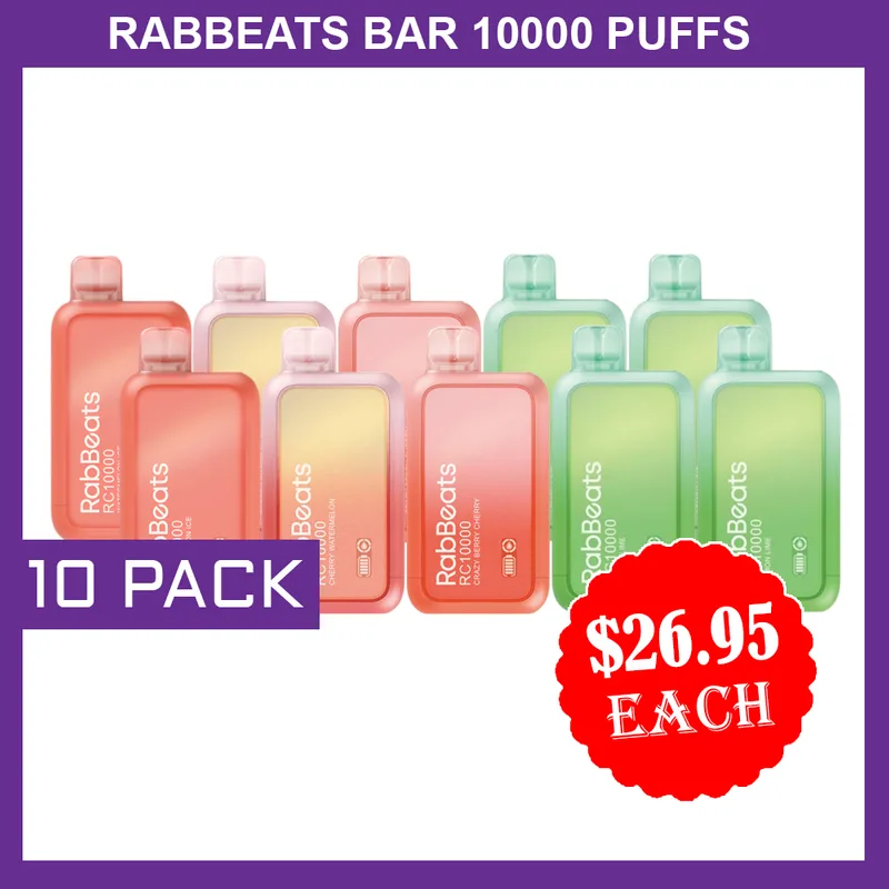 Rabbeats 10000 Puffs – 10 Pack