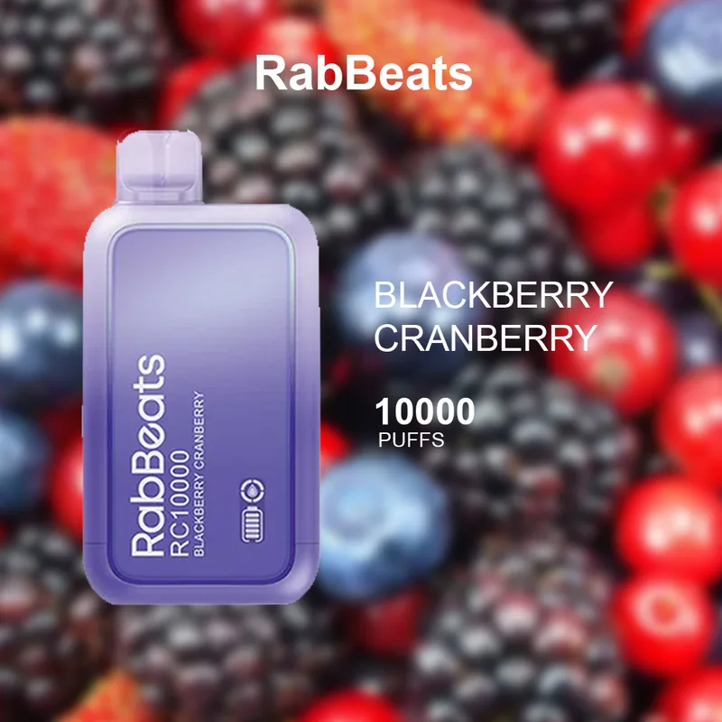 Rabbeats Bar Blackberry Cranberry – 10000 Puffs