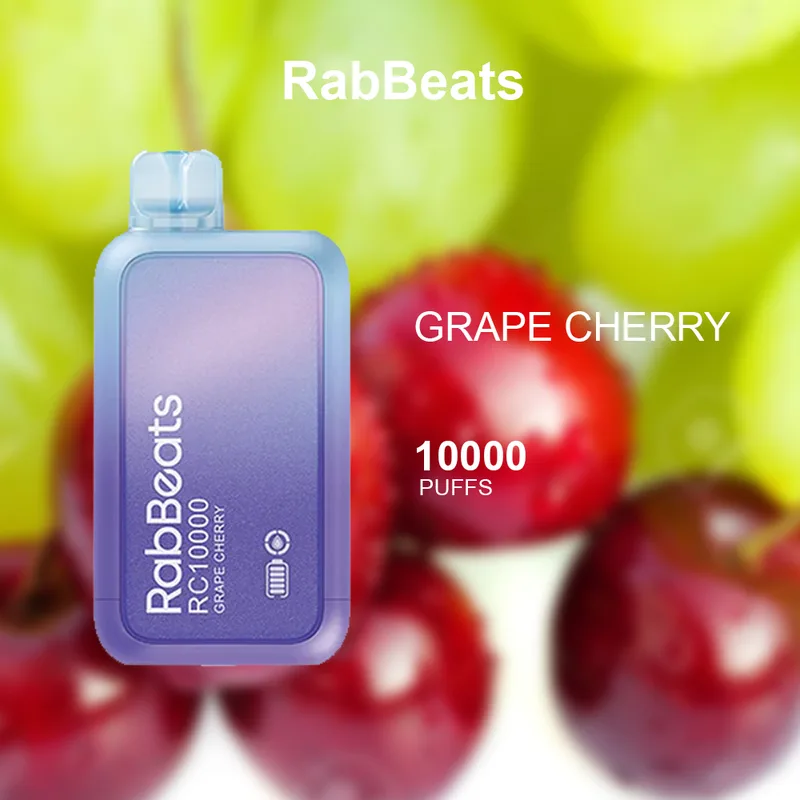 Rabbeats Bar Grape Cherry – 10000 Puff