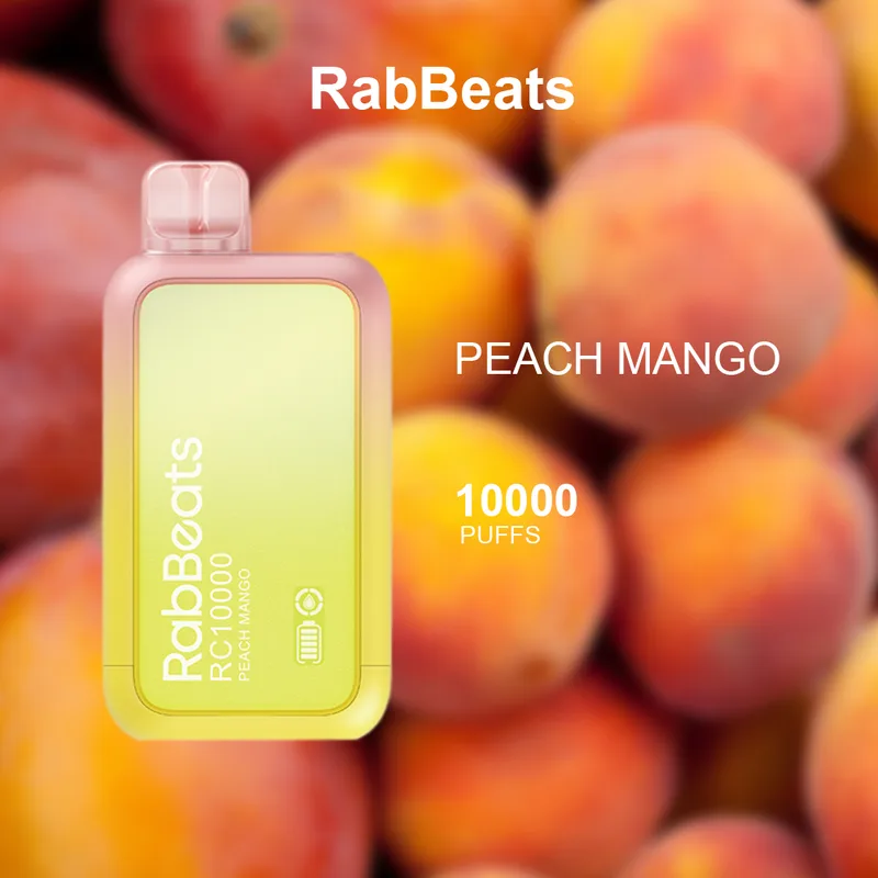 Rabbeats Bar Peach Mango – 10000 Puffs