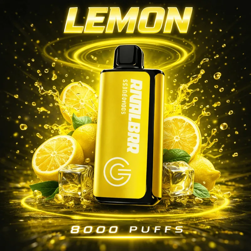Rival Bar Lemon – 8000 Puffs