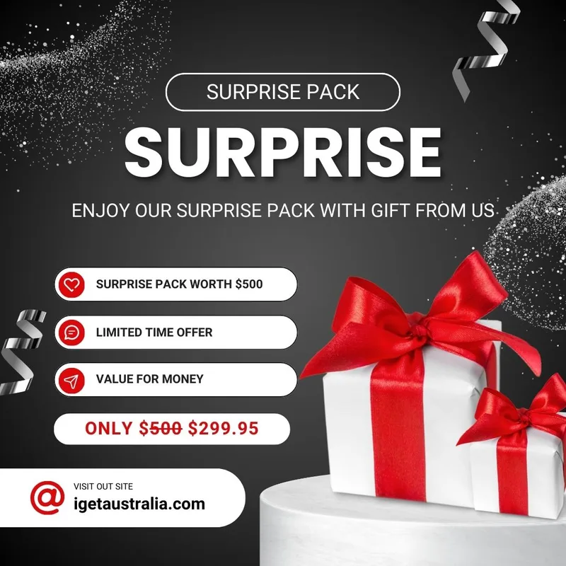 Surprise Pack Worth $500
