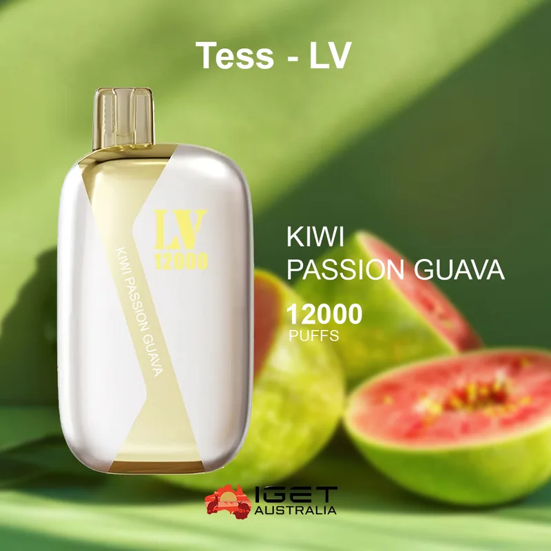 Tess-Lv Kiwi Passion Guava – 12000 Puffs