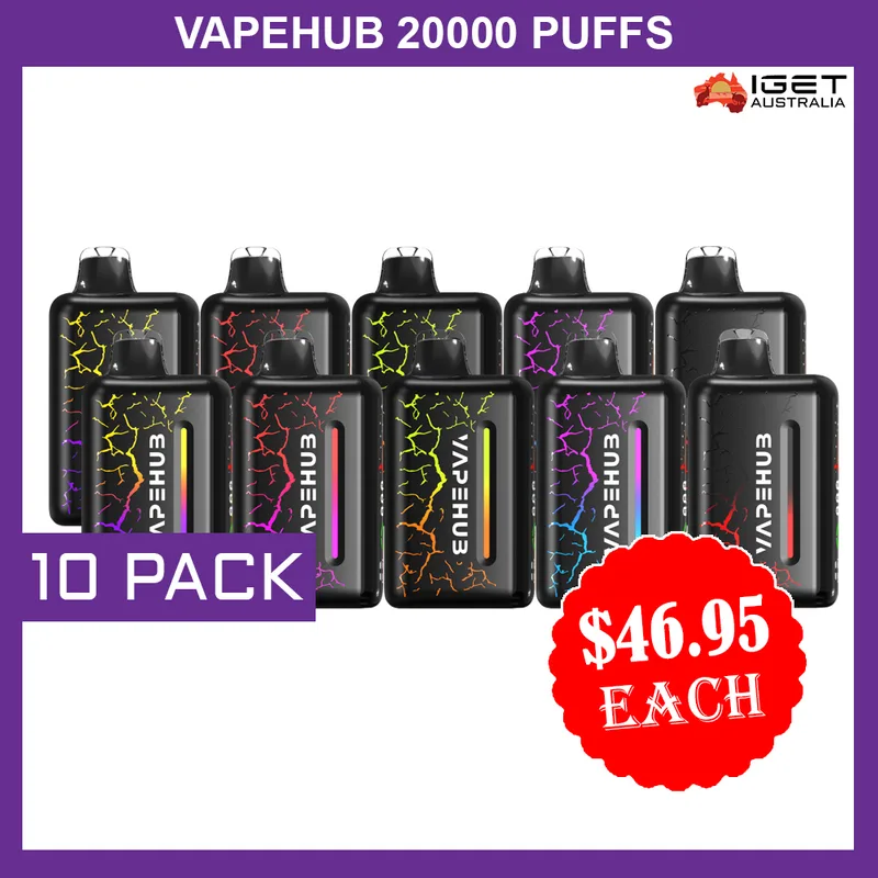 Vapehub 20000 Puffs – 10 Pack