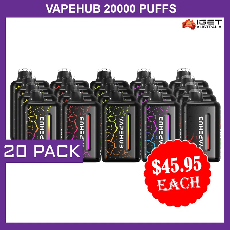 Vapehub 20000 Puffs – 20 Pack