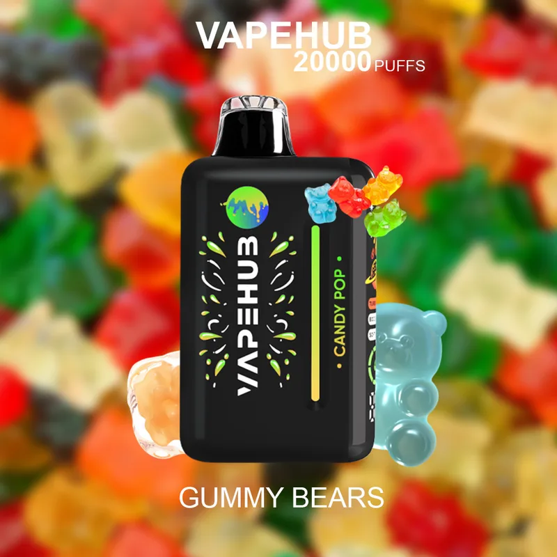 Vapehub Gummy Bears – 20000 Puffs