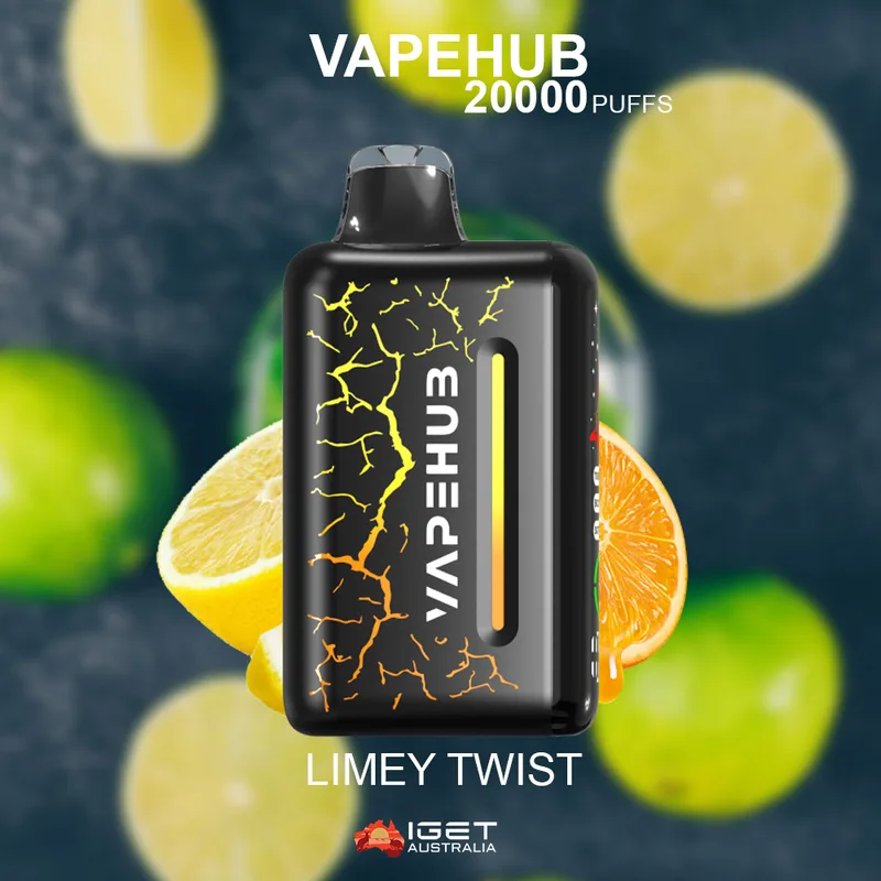Vapehub Limey Aussie Twist – 20000 Puffs