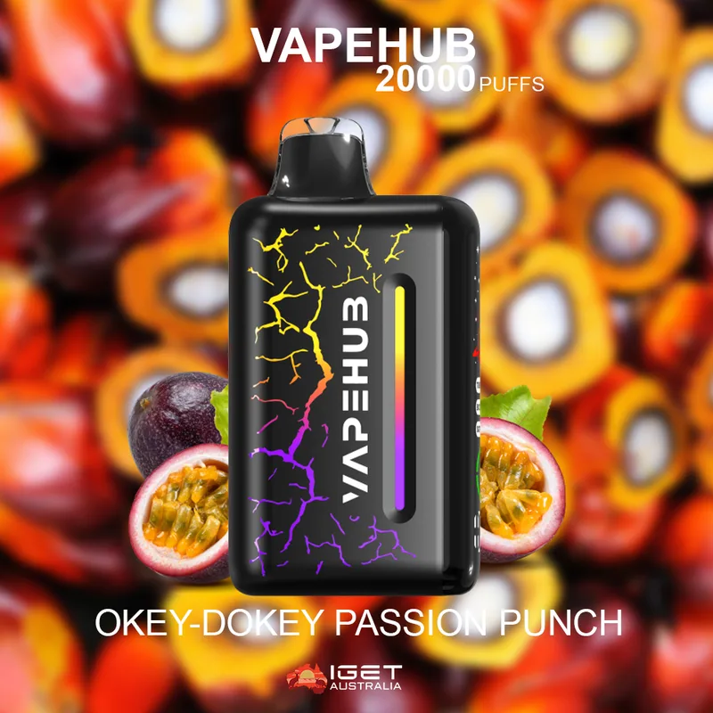 Vapehub Okey-Dokey Passion Punch – 20000 Puffs