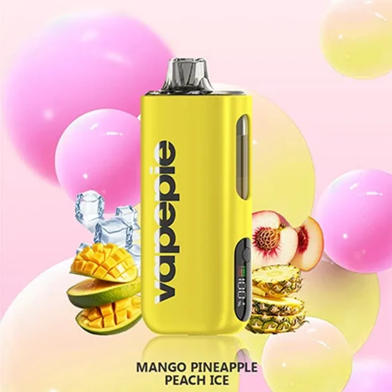 Vapepie Max Mango Pineapple Peach Ice – 40000 Puffs
