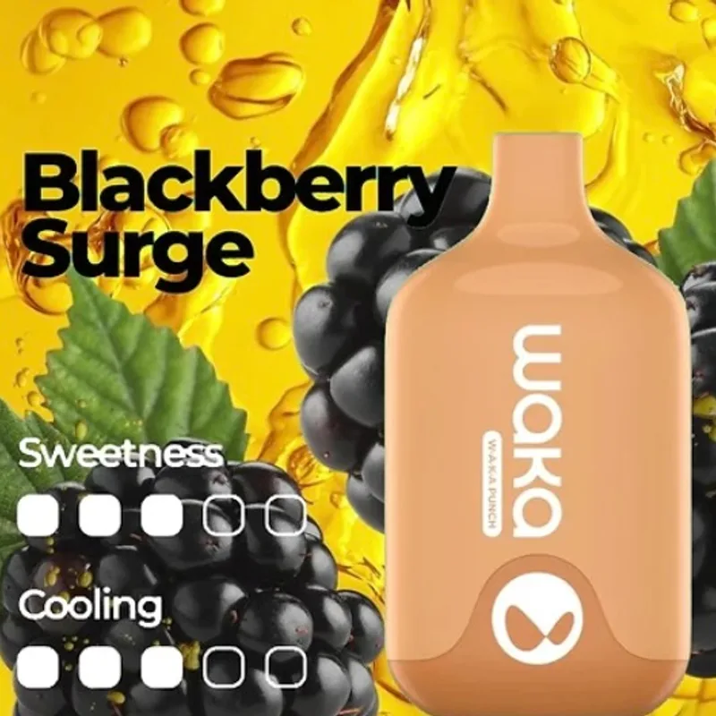 Waka Smash Blackberry Surge – 6000 Puffs