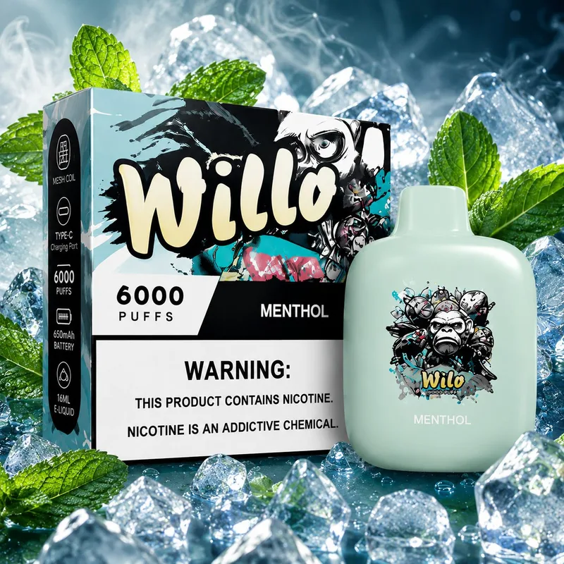 Wilo Menthol 6000 Puffs