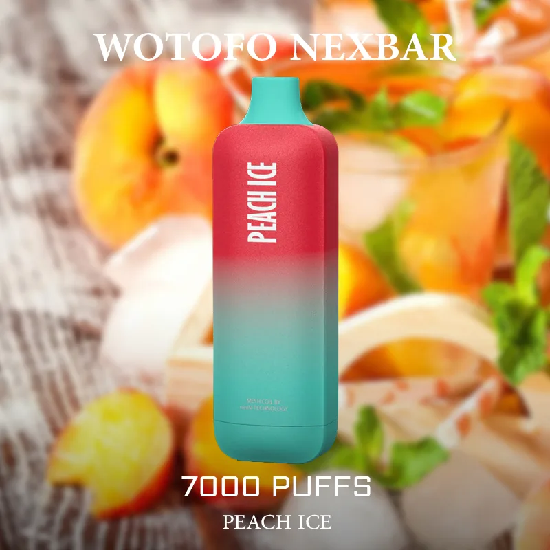 Wotofo Nexbar Peach Ice – 7000 Puffs