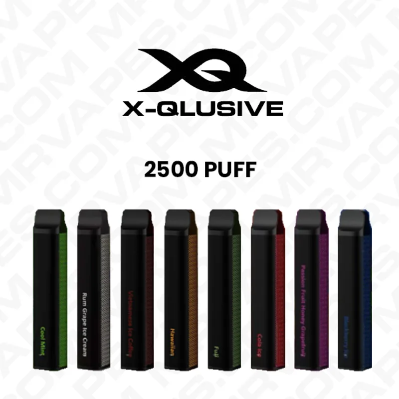 X-Qlusive Disposable Vape Wholesale (2500 Puffs)