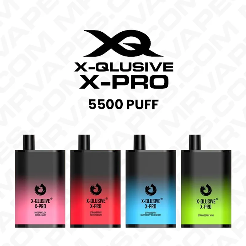 X-Qlusive X-Pro Disposable Vape Wholesale (5500 Puffs)