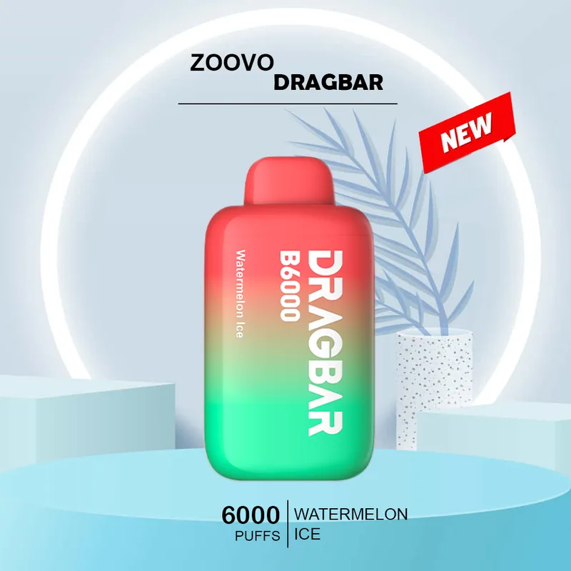 Zoovoo Dragbar Watermelon Ice 6000 Puffs